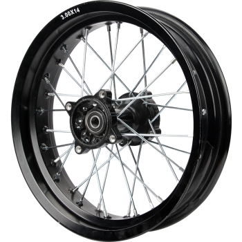 12mm 15mm Hole Hub 3.00 x 14 Inch Aluminum Alloy Rear Wheel Rim For Dirt Pit Bike CRF70 XR70 BBR TTR Motorcycle Parts