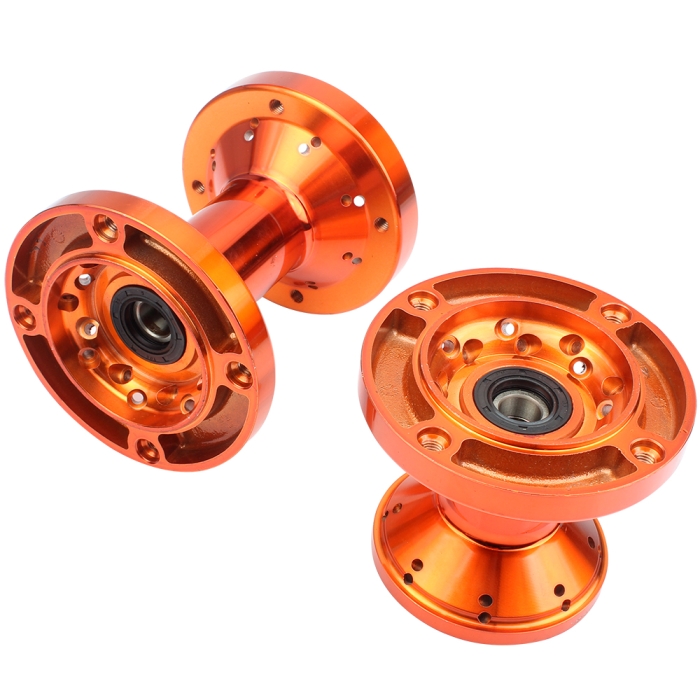 1 pcs Rim Hub 12MM or 15MM Wheel Axle Hole Front Or Rear For 10 12 14 17 inch XR CRF BBR Dirt Pit bike 12mm Front 